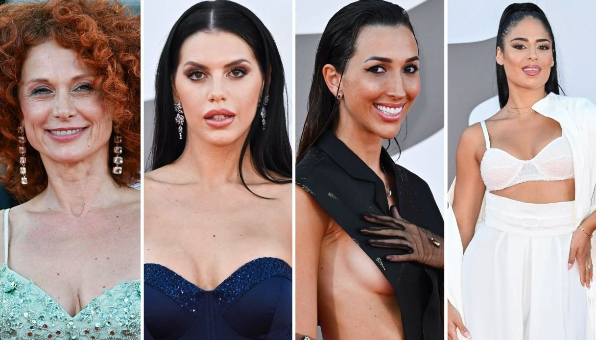 Venice Film Festival, tenth night bulletins: the women of Big Brother on the red carpet. Antonella beats everyone
